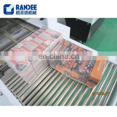 Shrink Tunnel Machine Price Small Semi Automatic PE Film Beverage Bottle Wrapping Packing Machine photo-4