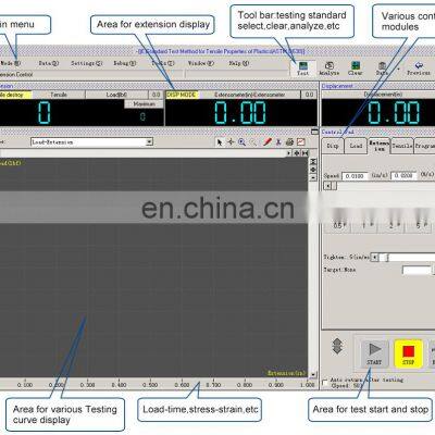 300kn Computer Control Electro-hydraulic Servo Universal Tensile Strength Measuring Instrument photo-2