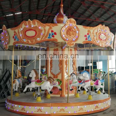 adult outdoor commercial electric antique fairground rides merry go round carousel