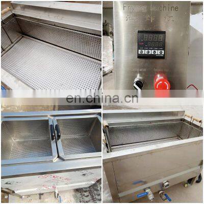 Automatic Falafel Samosa Fryer French Fries Machine Chips Deep Frying Machine photo-2