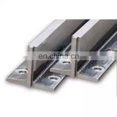 T127-2/B 16mm machined metal elevator guide rails