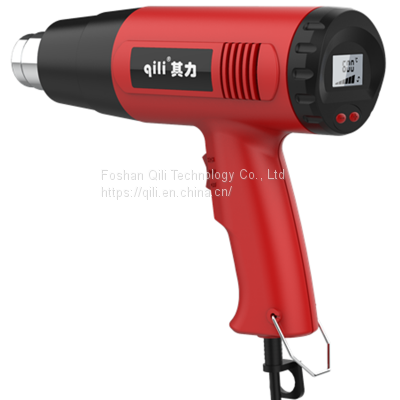 Qili 866 Wholesale Price Quick Hot Air Gun 2021 Electric Heat Gun Hot Air Weld Gun