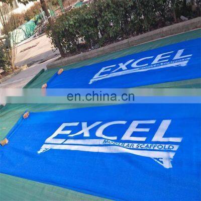 100% virgin HDPE and UV stabilizers customized printed scaffold netting