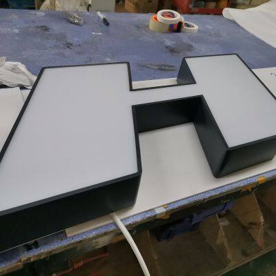 Advertising Acrylic Frontlit Stainless Steel Light Box Illuminated Electronic Letters Sign Board photo-3