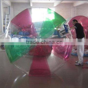 water ball toys 0.8mm to 1.0mm PVC or TPU material