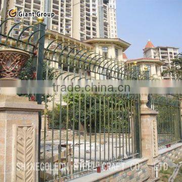 Wrought iron fancy fence