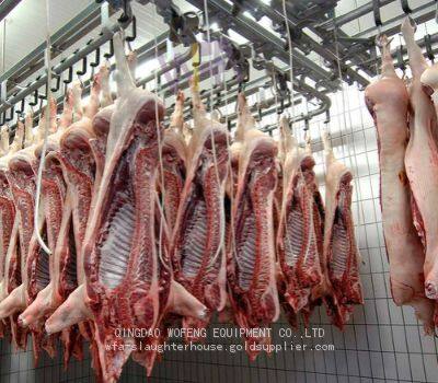 Hog Swine Pig Slaughtering Line Carcass Transportation&Store Convey Rail For Slaughterhouse Plant