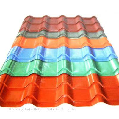 Low Price Wholesale Corrugated Metal Roofing Sheet Color Coated Roofing Sheet In Stock photo-2