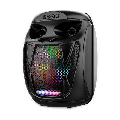 SING-E ZQS8137 Deep Bass Subwoofer Home Theatre System Rgb Led Light Wireless Music Equipment Party Ktv Mic Karaoke Speaker