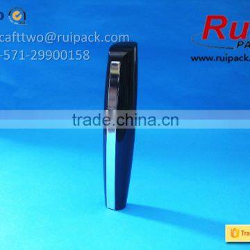 Black Plastic Mascara Tube With Mirror, Empty Mascara Container With Brush Cap photo-4