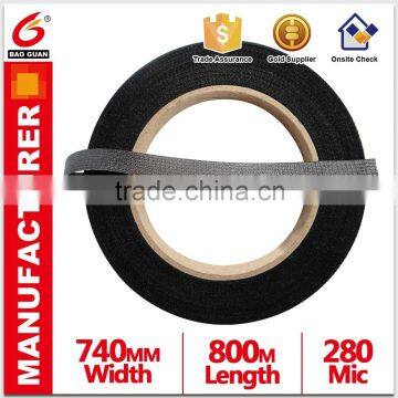 jumbo roll polyester tape for twill