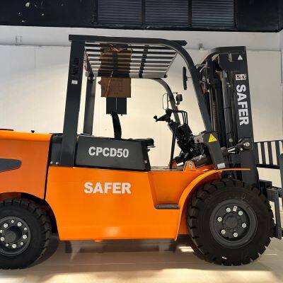 SAFER Stable Fork Lifts 5 Ton 6 Ton 7 Ton Diesel Forklift for Sale photo-2