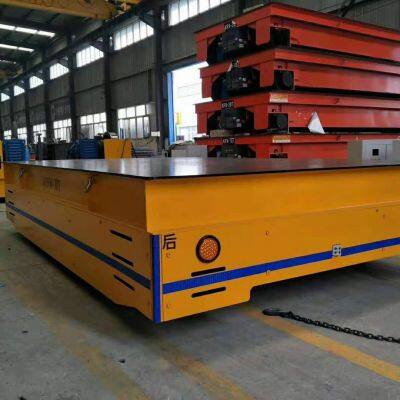 Heavy duty Aifite trackless electric flat car 40T efficiently handling