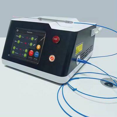 Máquina de endoláser profesional para alisamiento facial con fibra óptica, reducción de grasa, endoláser de 980nm y 1470nm para tensar la piel