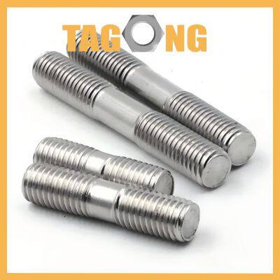 SS304 A2-70 Stainless Steel Stud Bolts, Two End Threaded Rod M6 M8 M10 photo-4