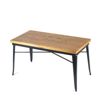 Solid Wood Dining Table is Simple, Retro and Monotonous. If You Like Other Styles, You Can Customize Them. photo-5