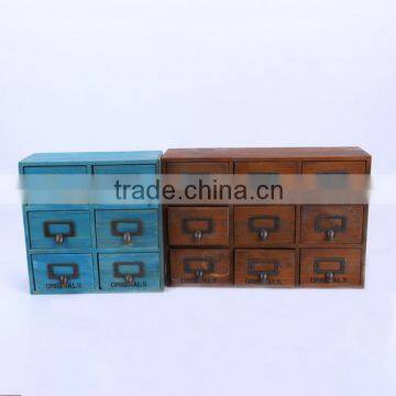 High Quality Gift Jewelry Display Packing Wooden Box With Drawer photo-3