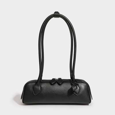 French Designer Sausage Bag Vintage Underarm Bag Genuine Leather Women's Handbag Casual Commuting Versatile Single Shoulder Bags