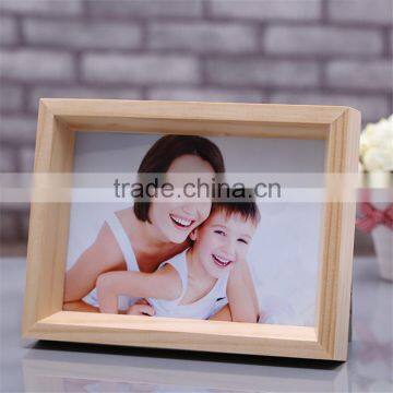 high quality custom desigh cheap wooden photo frame for family 1602