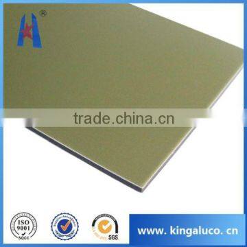 Waterproof wall cladding system aluminum composite panel