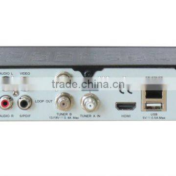 Original ZGEMMA H .2S Twin Tuner DVB-S2 + DVB-S2 Dual Core Satellite Receiver Support TF Memory Card photo-2