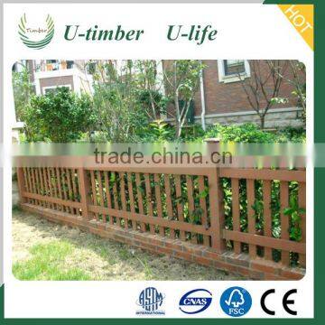 Long life time WPC composite outdoor fence