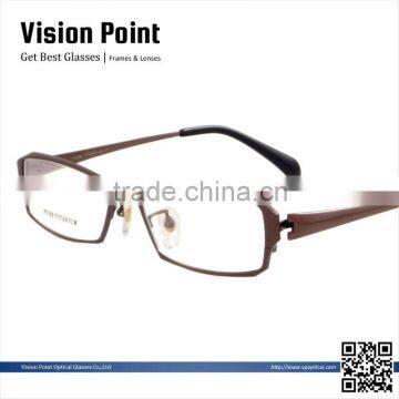 Fashion full rim Men titanium glasses frame manufacturers in china Danyang