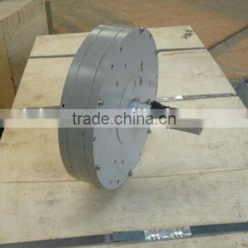 1000W/150rpm Coreless disc type generator; Low RPM PMG (Permanent Magnet Generator)