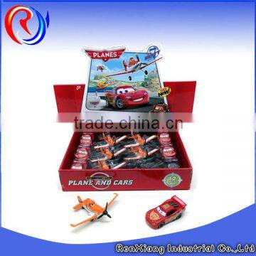 Popular children airplane toys and metal car toy