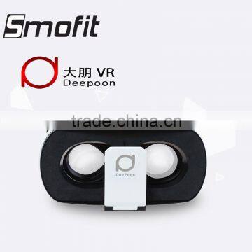 2016 hot sale 96 degree fov vr 3d glasses for smartphones Deepoon V3 intelligent glasses DeePoon VR in stock