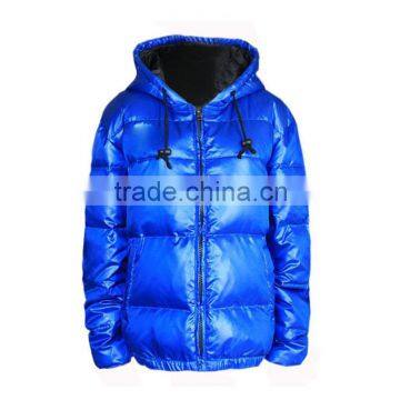 wholesale men down jacket leather custom