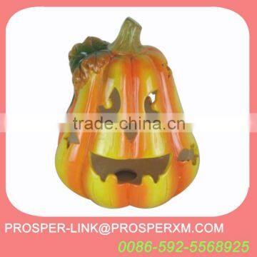 halloween ceramic pumpkin tealight holder