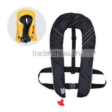 150N Inflatable Life Jacket HL709 Black