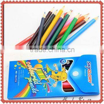 7" 12pcs HB Multi Colored Lead wooden Pencil