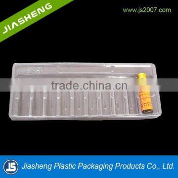 Plastic medicine blister packaging