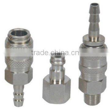 Pneumatic quick coupling