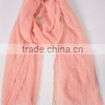 2016 new fashion voile soft scarf with 7 colors