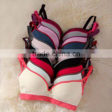 women seamless fitness mould cup sexy bra