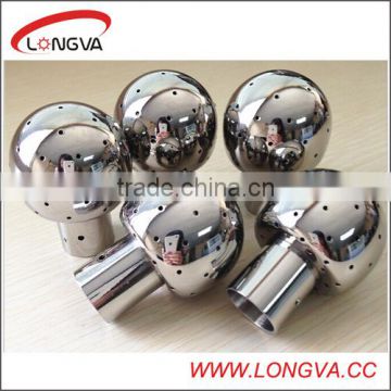 food grade pipe fitting fixed type cleaning ball