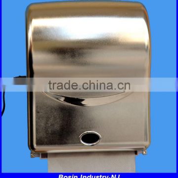 chrome sensor tissue dispenser, electric toilet paper dispenser