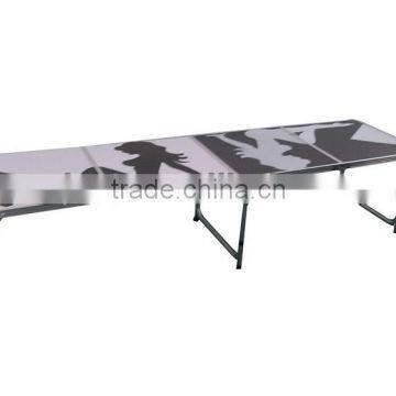 aluminum 8ft folding beer pong table