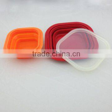 Folding Latest Silicone Bowl Exquisite Silicone Pet Bowl With Your Own Logo Silicone Bowl Many Colors Available photo-3