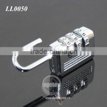 New Travel 3 Digit Code Safe Combination Zinc Alloy Metal Padlock Suitcase Travel Luggage Password Digital Lock photo-2