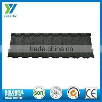 Stone coated contemporary decorative zinc galvanized steel corrugated roof