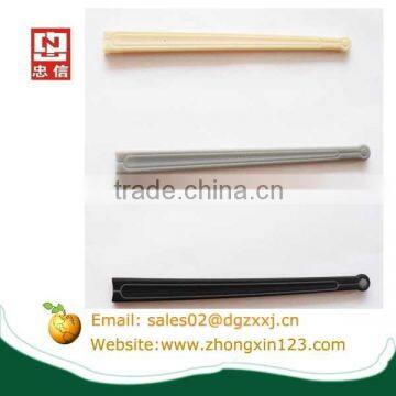 Long single colour silicone rubber foot sleeve for eyeglasses