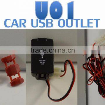 For Toyota Car Model Exclusive DUSTPROOF COVER Dual USB Adapter Outlet photo-3