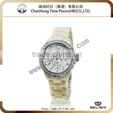 Vogue 2014 watches water resistant quartz men ladies watch japan movement promotional wristwatch