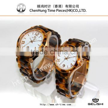 Tortoise 18k gold plated stainless steel waterproof watch rubber watch 2014 new fashion