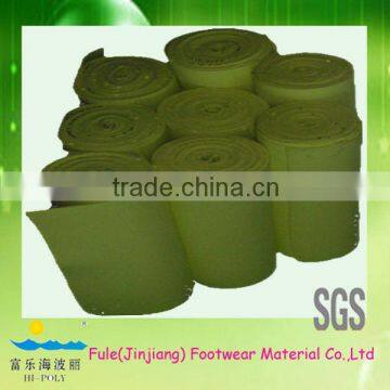 Breathable shoe insole material recycled foam