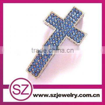 G63 newest rhinestone crystal wholesale rhinestone cross pendants